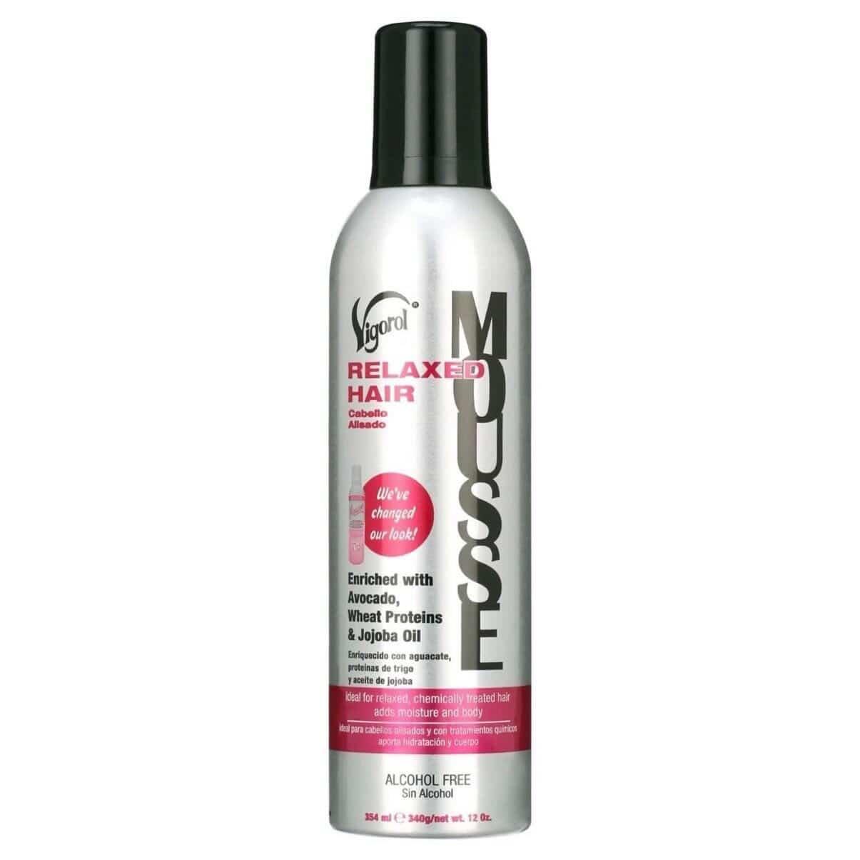 Vigorol MOUSSE Relaxed Hair cabello alisado
