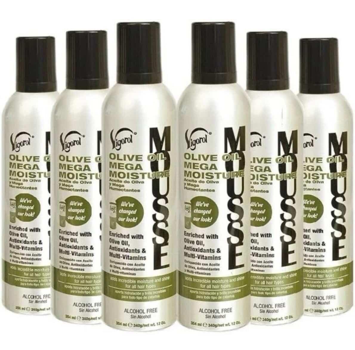Vigorol MOUSSE olive oil mega moisture